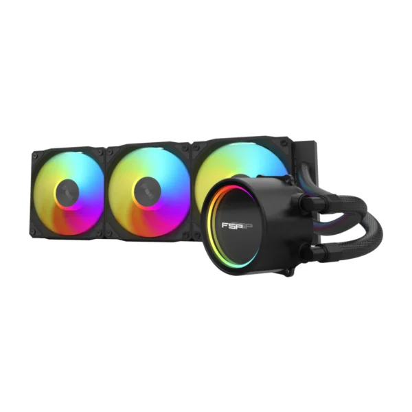 1 Ftohës Liquid FSP 360 AE36-B, ARGB, Multi , i zi