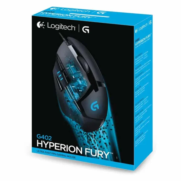 Maus Logitech G402 Hyperion Fury, i zi