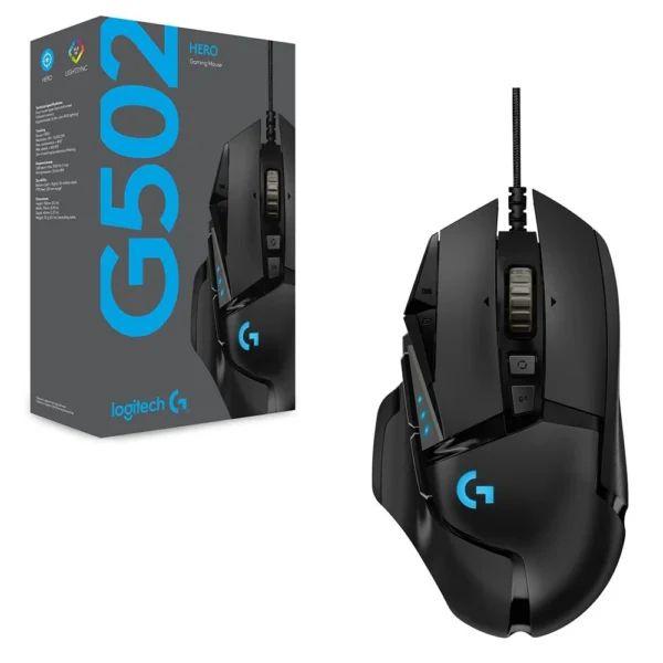 Maus Logitech G502 Hero, i zi