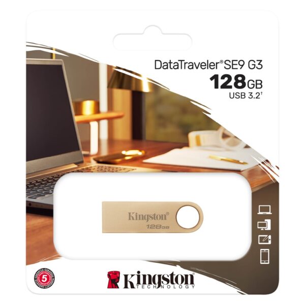 USB 128 GB Kingston DataTraveler SE9 G3 Metalik 3.2
