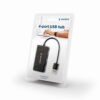 Gembird - USB Hub 4-Port, i zi