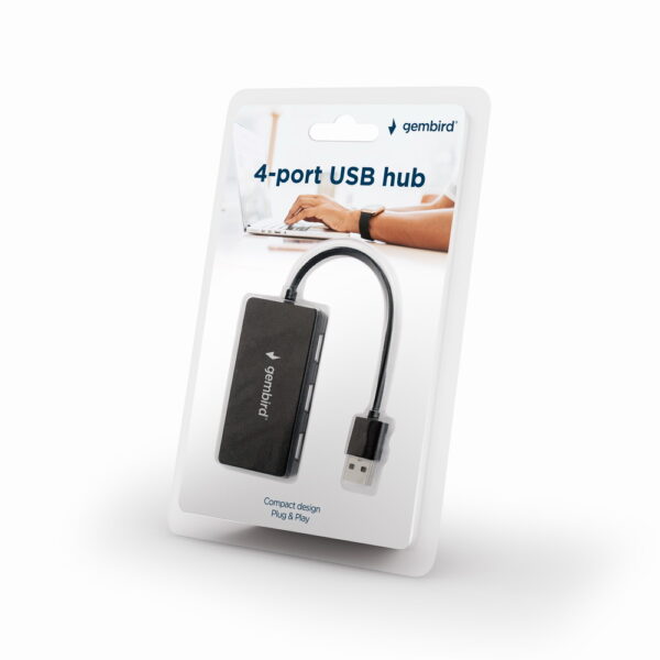 Gembird - USB Hub 4-Port, i zi