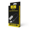 2.5 Adapter Rrjeti Gembird – USB 3.1 + USB-C në LAN 2.5G