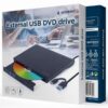 Gembird DVD, Disk i jashtëm, USB, e zezë