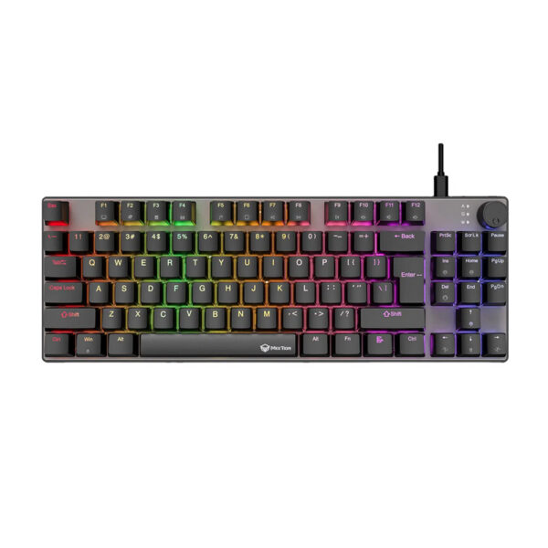 Tastierë Gaming Meetion MK008 Pro, USB, Red Switches, e zezë