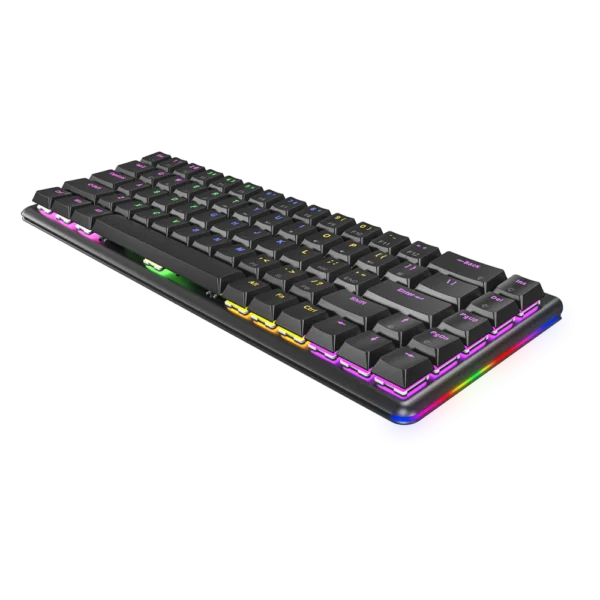 Tastierë Gaming Rampage Rebel, USB, Blue Switches, e zezë