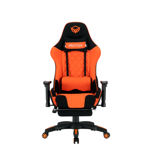 Karrige Gaming Meetion CHR25, e zezë dhe portokall