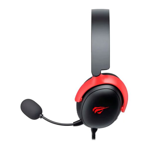 Kufje gaming HAVIT H2015F, USB, të zeza/kuqe