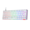 Tastierë Gaming Meetion MK005 USB, Blue Switches, e bardhë