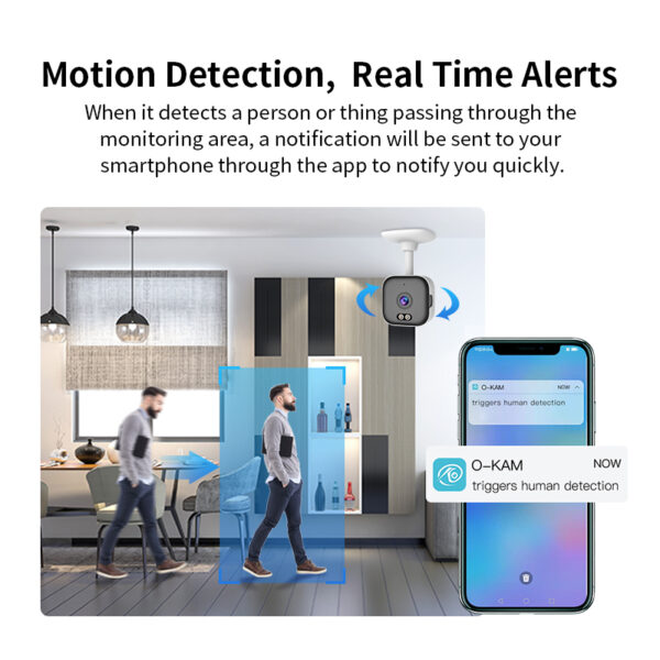 Kamerë e brendshme QC2 Smart Wi-Fi Camera 2 MP Full HD + 64 GB SD Card