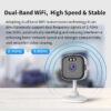 Kamerë e brendshme QC2 Smart Wi-Fi Camera 2 MP Full HD + 64 GB SD Card