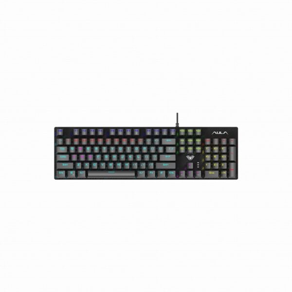 aula1 Tastierë Gaming Aula S2022, USB, Mekanike (blue switches), e zezë