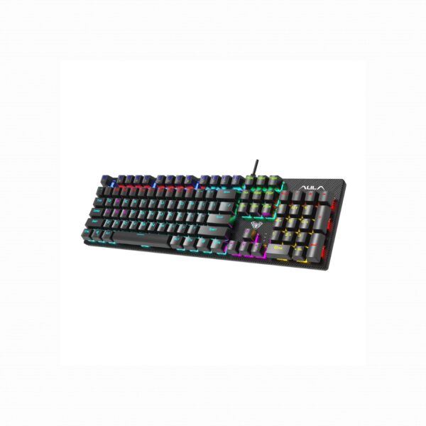 aula3 Tastierë Gaming Aula S2022, USB, Mekanike (blue switches), e zezë