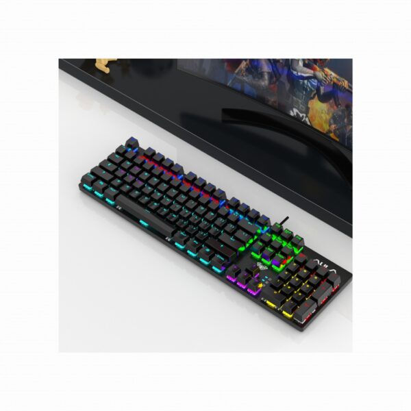 aula4 Tastierë Gaming Aula S2022, USB, Mekanike (blue switches), e zezë