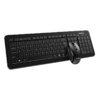 b Set tastierë dhe maus, Meetion C4120 Little, Wireless, e zezë