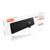b1 Set tastierë dhe maus, Meetion C4120 Little, Wireless, e zezë