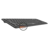 ch Tastierë Meetion WK841 Wireless Chocolate, e zezë