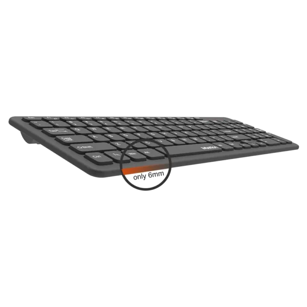 ch Tastierë Meetion WK841 Wireless Chocolate, e zezë