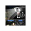 k5 Kamerë e jashtme Solare PTZ Camera me 3 lense Wi-Fi / 4G Ultra HD 4K 8.0 MP