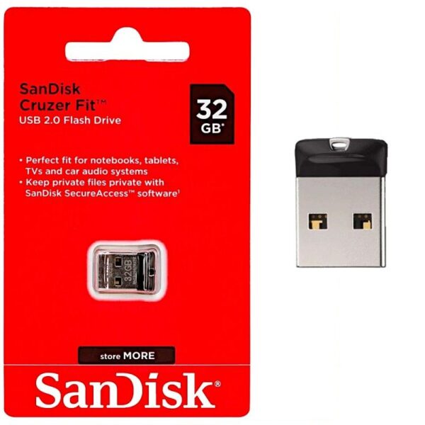 sd32 USB 32 GB SanDisk, Cruzer Fit 2.0