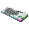 Tastierë Gaming Rampage SNUG K14 TKL RGB – Red Switches, e bardhë/hiri