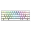 Tastierë Gaming Rampage B-Atom (60%) Wireless – Brown Switches, e bardhë