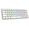 Tastierë Gaming Rampage B-Atom (60%) Wireless – Brown Switches, e bardhë