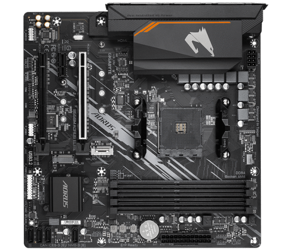 e2 Pllakë amë GIGABYTE B550M Aorus Elite DDR4