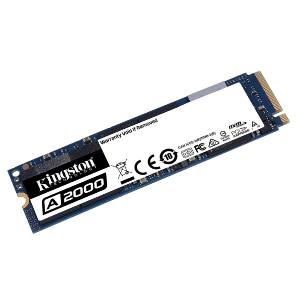 kingston new 2 Disk SSD Kingston A2000 M.2 1 TB PCIe NVMe