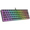 ra Tastierë Gaming Rampage RADIANT K11 RGB – Red Switches (60%), USB, e zezë