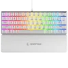 Tastierë Gaming Rampage Plower K60 – Blue Switches, e bardhë