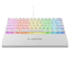 Tastierë Gaming Rampage Plower K60 – Blue Switches, e bardhë