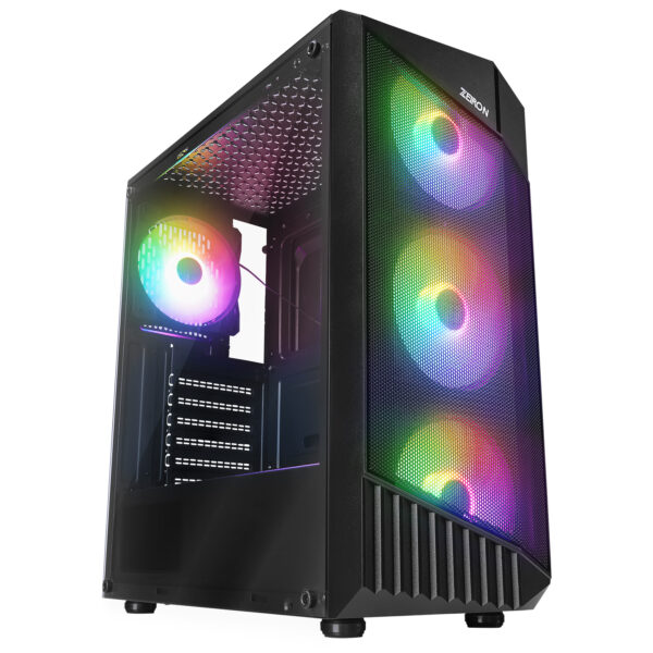 Kasë Zeiron Montreal Mid-Tower 4 Fan RGB