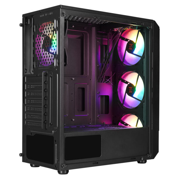 Kasë Zeiron Montreal Mid-Tower 4 Fan RGB