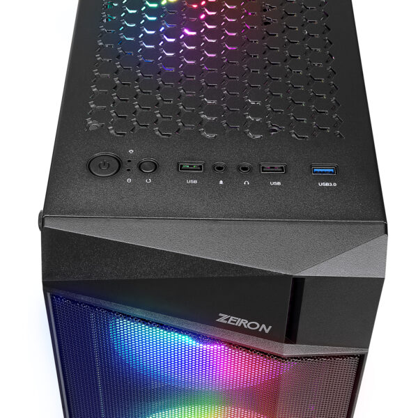 Kasë Zeiron Montreal Mid-Tower 4 Fan RGB