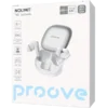 Dëgjuese Wireless Proove NoLimit TWS with Hybrid ANC (APP), të bardha
