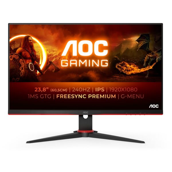 Monitor AOC 24" 240Hz, 24G2ZE/BK, i zi