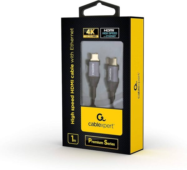 3 Gembird - Kabllo HDMI High Speed me Ethernet Select Plus 1m