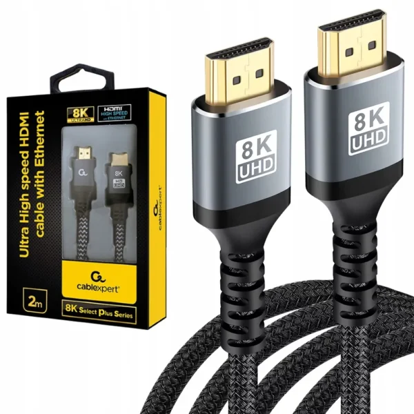 Gembird - Kabllo HDMI Ultra High Speed 8K Select Plus me Ethernet 1m