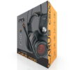 500 Kufje Gaming MS ICARUS C500, të zeza