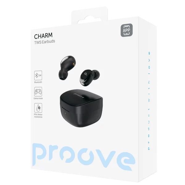 65f0e286-c076-11f0-810d-a8a1593ebe6e-600x600 Dëgjuese Wireless Proove Charm TWS (APP) , të zeza