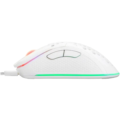 Maus Gaming MS NEMESIS M700, Wireless, RGB, i bardhë