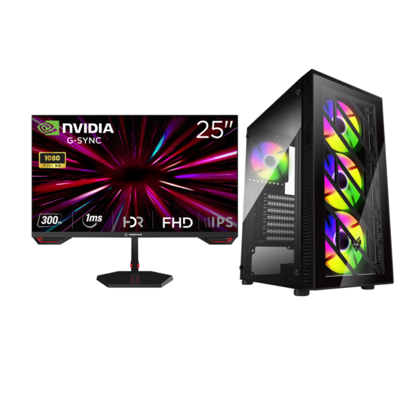 BACK IN ACTION COMBO 2 | AMD Ryzen 7 5700x | RAM 32 GB DDR4 | NVIDIA RTX 5060 8 GB | 1 TB M.2 SSD