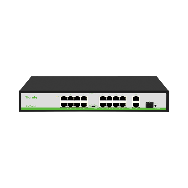 TC-P3S019-10-100.png Switch PoE Smart, Tiandy, TC-P3S019