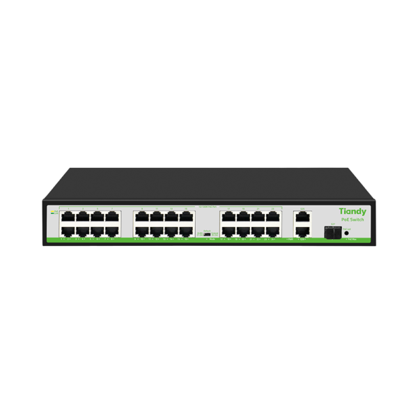 TC-P3S027-10-100.png Switch PoE Smart, Tiandy, TC-P3S027