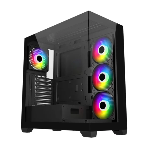 fsp 1 Kasë FSP M340-BA Mid-Tower 4 Fan RGB