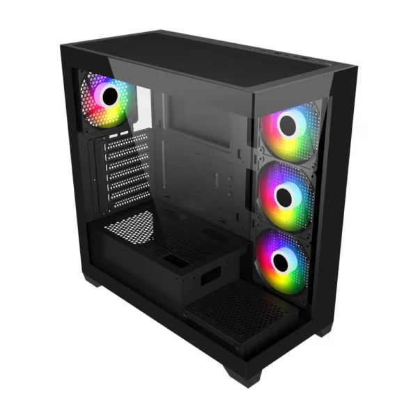 Kasë FSP M340-BA Mid-Tower 4 Fan RGB