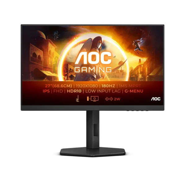 Monitor AOC 27" 180Hz, 27G4X, i zi