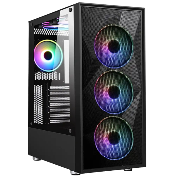 Gaming PC LIGHTNING SERIES 3 | AMD Ryzen 5 5500 | RAM 16 GB DDR4 | NVIDIA RTX 5050 8 GB | 512 GB M.2 SSD