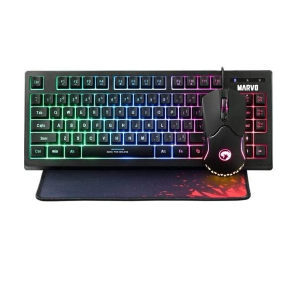 Set Tastierë + Maus Wireless, Marvo KW516 EN (2in1)